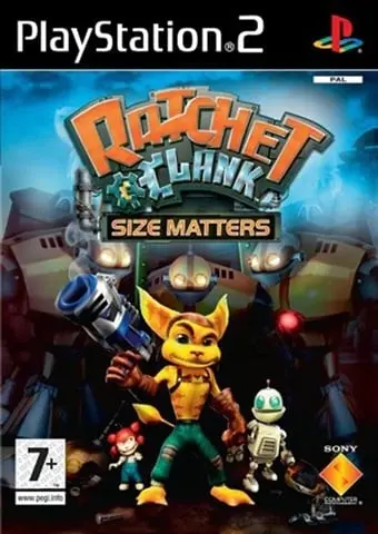 PS2 Ratchet & Clank: Size Matters kaas