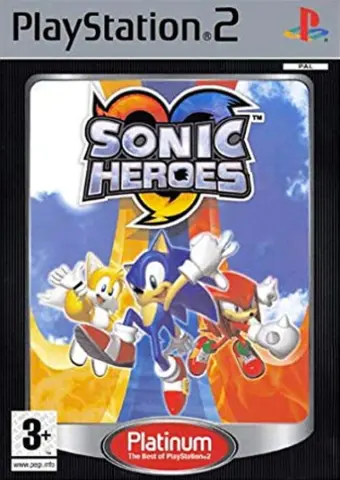PS2 Sonic Heroes kaas