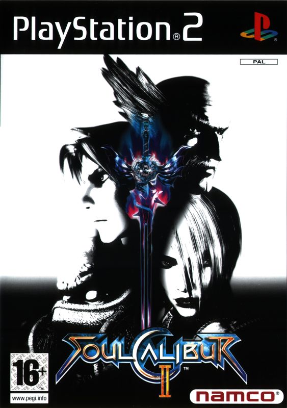 PS2 SoulCalibur II обложки