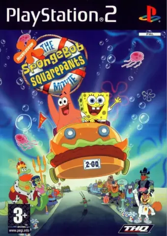 PS2 SpongeBob SquarePants Movie
