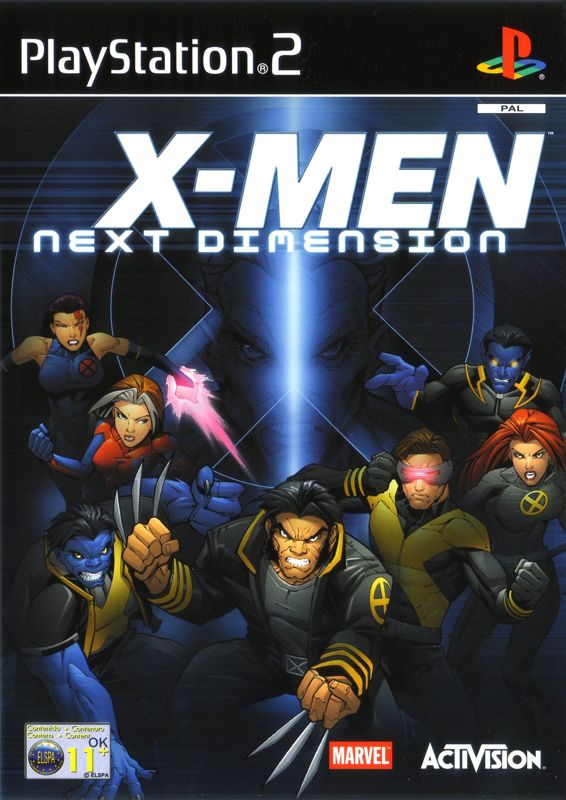 PS2 X-Men: Next Dimension обложки
