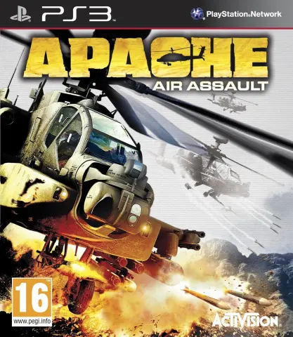 PS3 Apache: Air Assault обложки