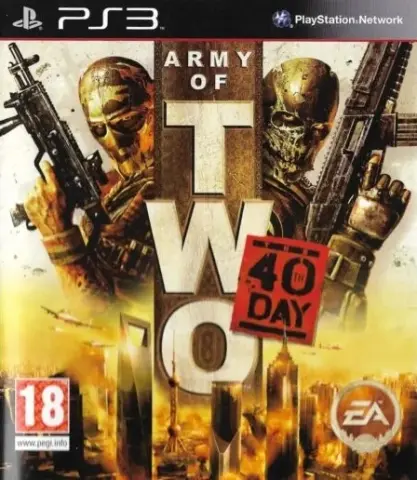 PS3 Army of Two: The 40th Day kaas