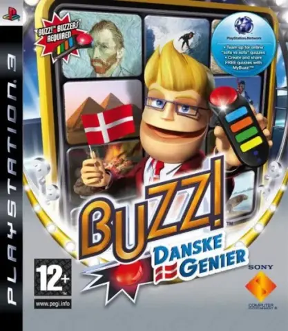 PS3 Buzz! Danske Genier kaas