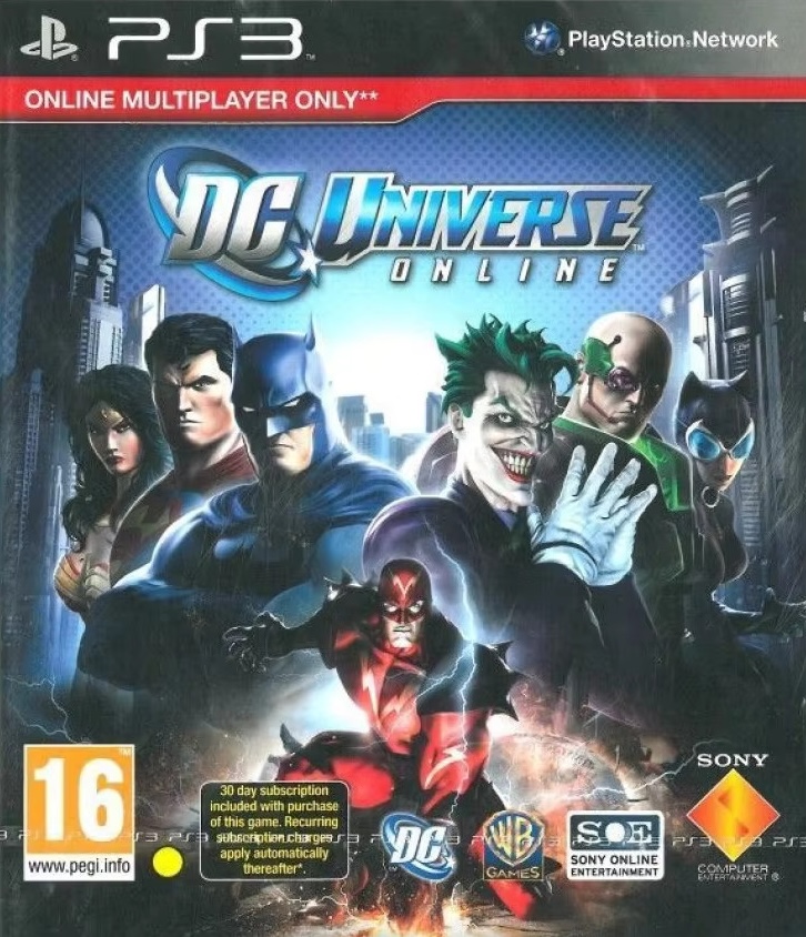 PS3 DC Universe Online kaas