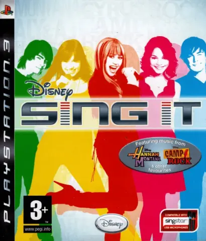 PS3 Disney Sing It cover
