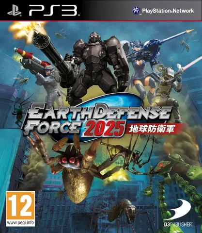 PS3 Earth Defense Force 2025 kaas