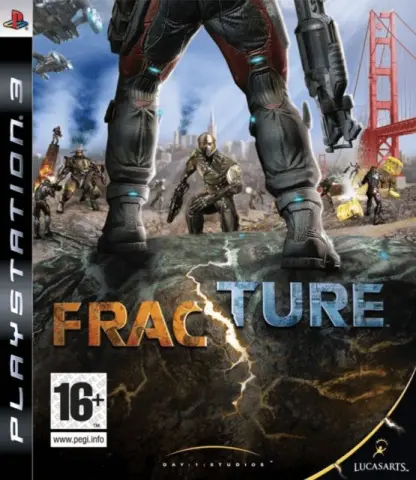 PS3 Fracture обложки