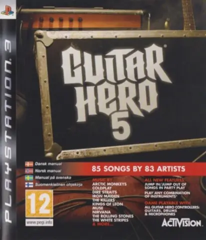 PS3 Guitar Hero 5 kaas