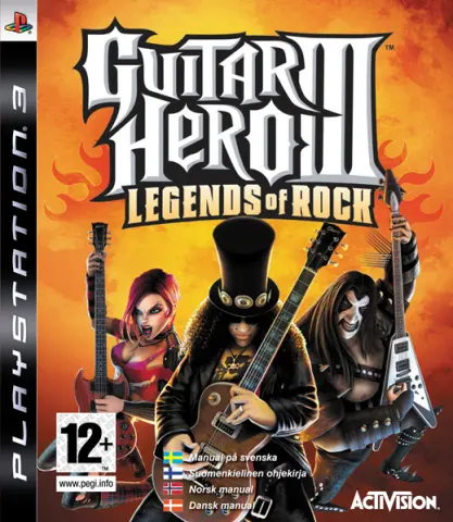PS3 Guitar Hero III: Legends of Rock kaas