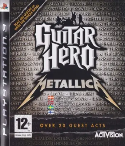 PS3 Guitar Hero: Metallica kaas