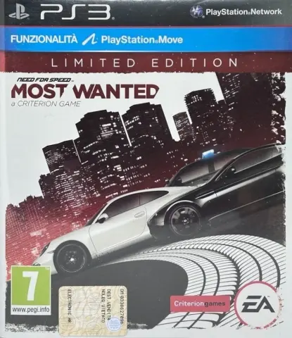 PS3 Need for Speed: Most Wanted - A Criterion Game Limited Edition kaas