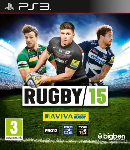 PS3 Rugby 15 обложки