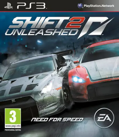 PS3 Shift 2 Unleashed: Need for Speed kaas