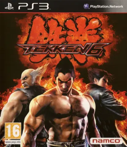 PS3 Tekken 6 обложки