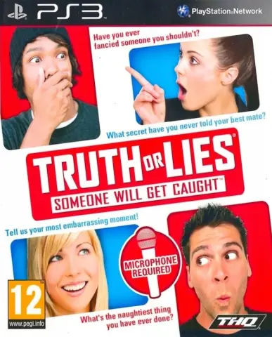 PS3 Truth or Lies cover