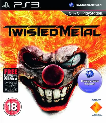 PS3 Twisted Metal обложки
