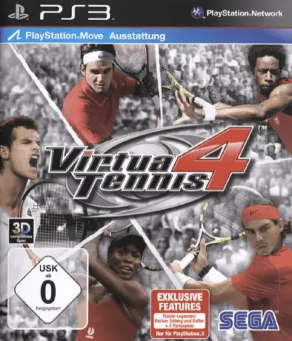 PS3 Virtua Tennis 4 kaas