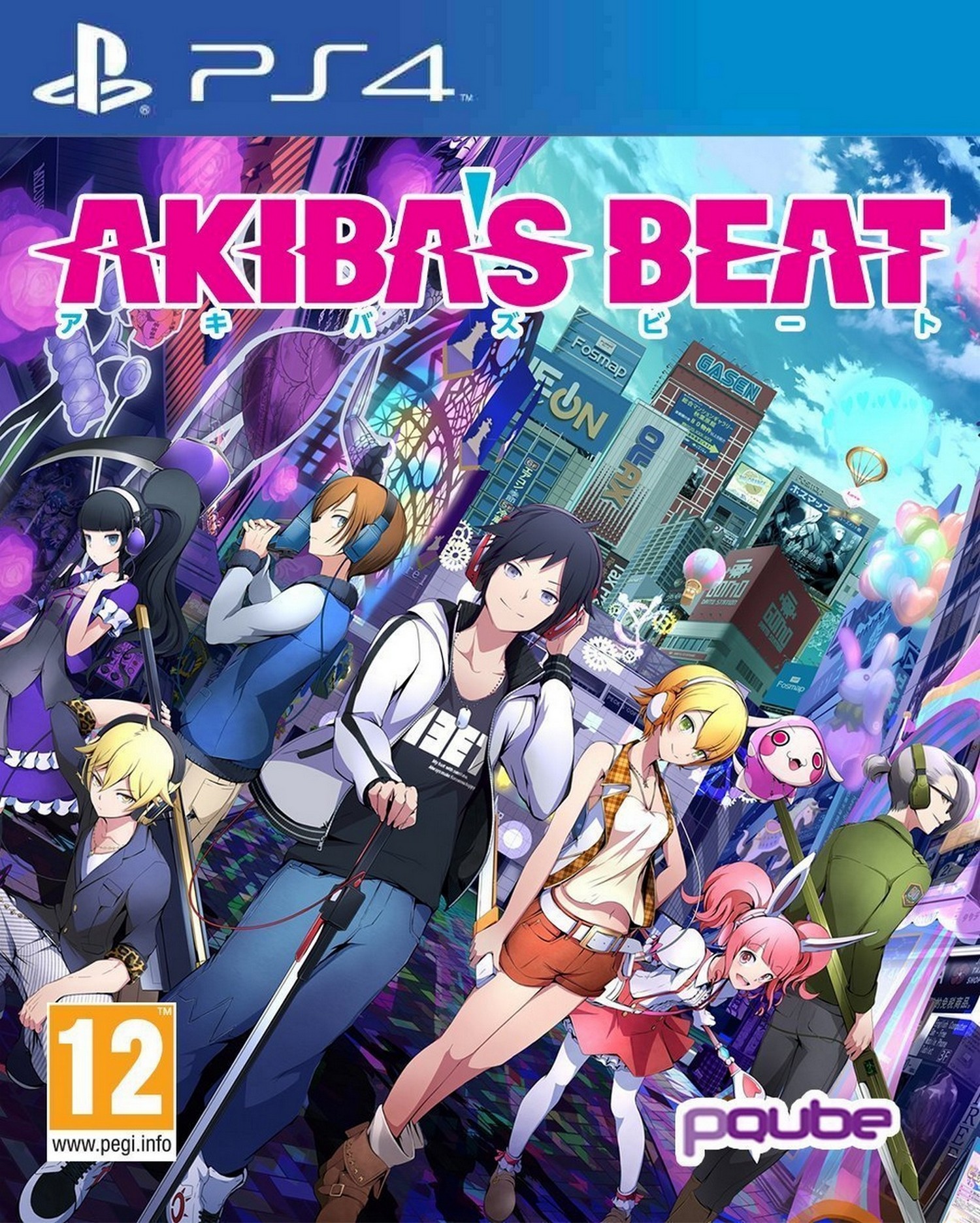 PS4 Akiba's Beat kaas