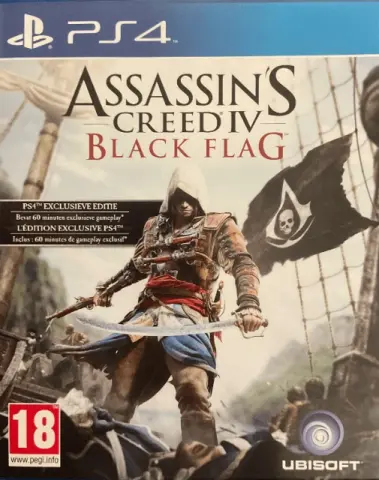 PS4 Assassin's Creed Black Flag PS4 Exclusive Edition kaas