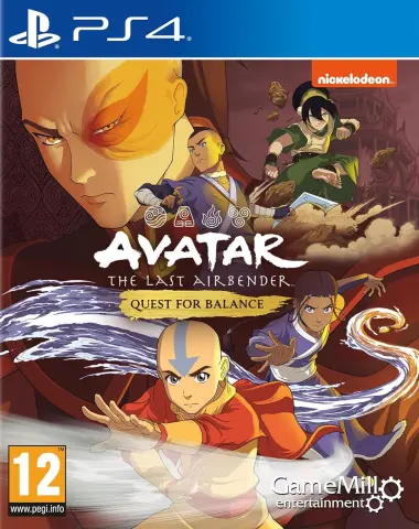 PS4 Avatar: The Last Airbender - Quest For Balance обложки