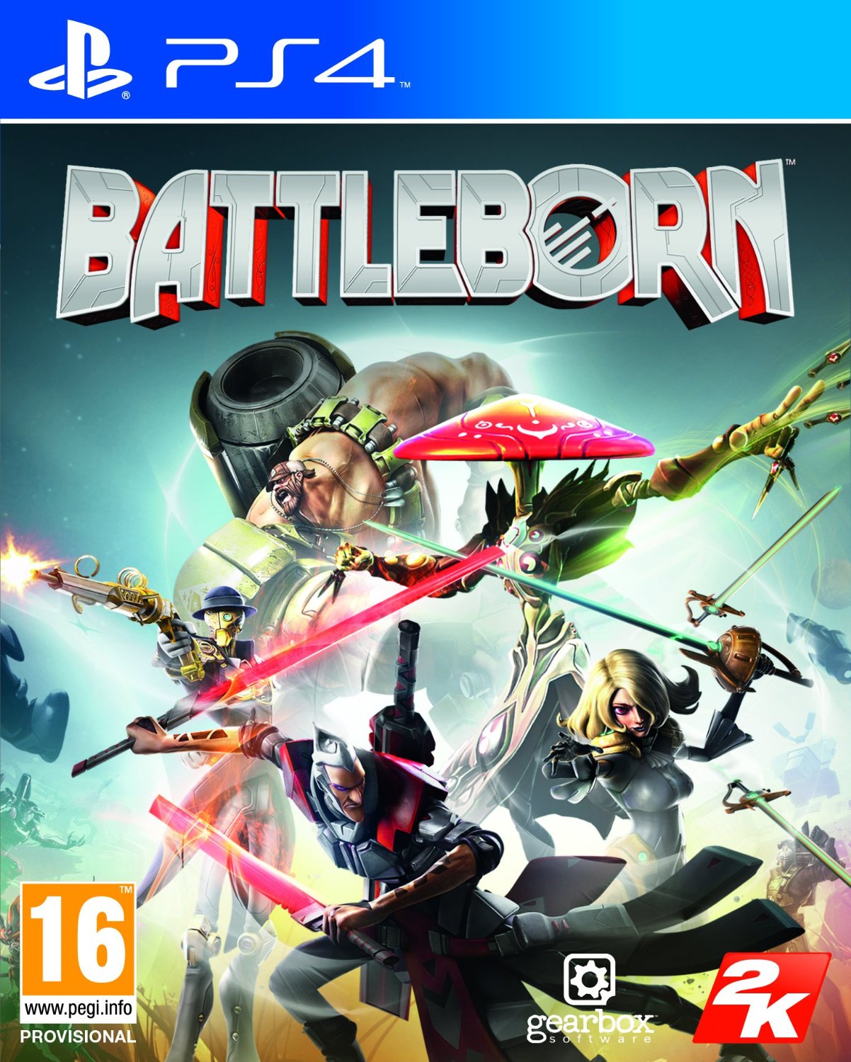 PS4 Battleborn cover