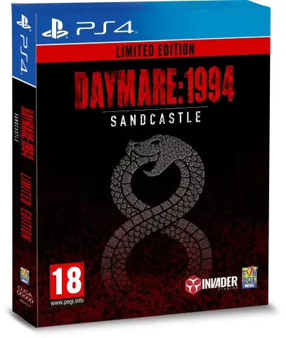 PS4 Daymare: 1994 Sandcastle Limited Edition cover