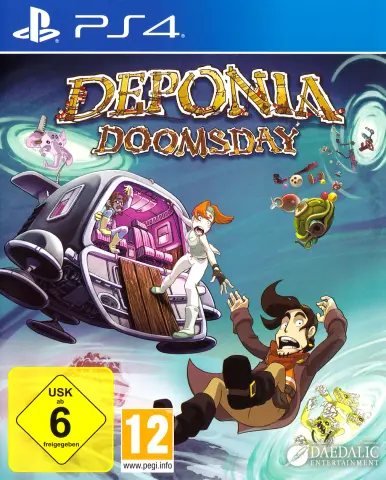 PS4 Deponia Doomsday cover