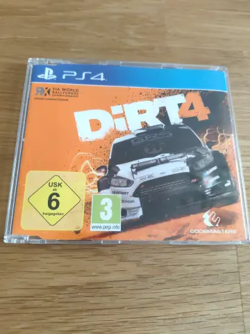 PS4 DiRT 4 Promotional Copy cover