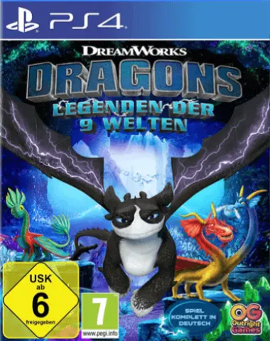 PS4 DreamWorks Dragons: Legends of The Nine Realms kaas