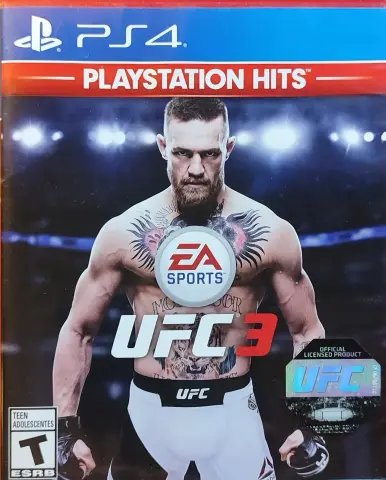 PS4 EA Sports UFC 3 cover