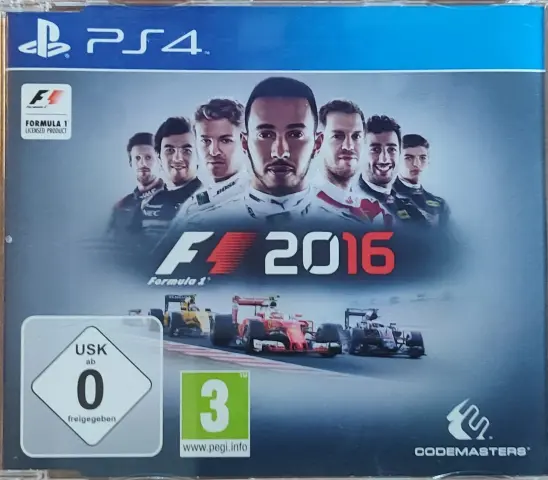 PS4 F1 2016 Promotional Copy kaas