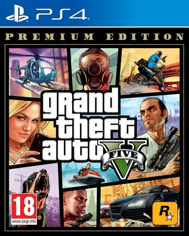 PS4 Grand Theft Auto V Premium Edition (GTA 5) kaas