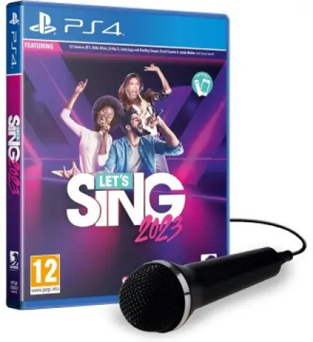 PS4 Let's Sing 2023 + Mic kaas