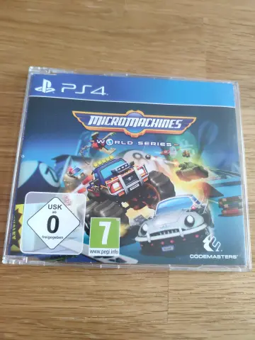PS4 Micro Machines World Series Promotional Copy cover