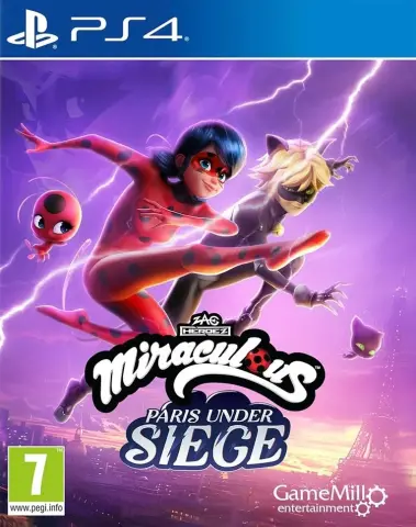 PS4 Miraculous: Paris Under Siege cover