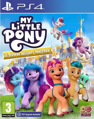 PS4 My Little Pony: A Zephyr Heights Mystery kaas