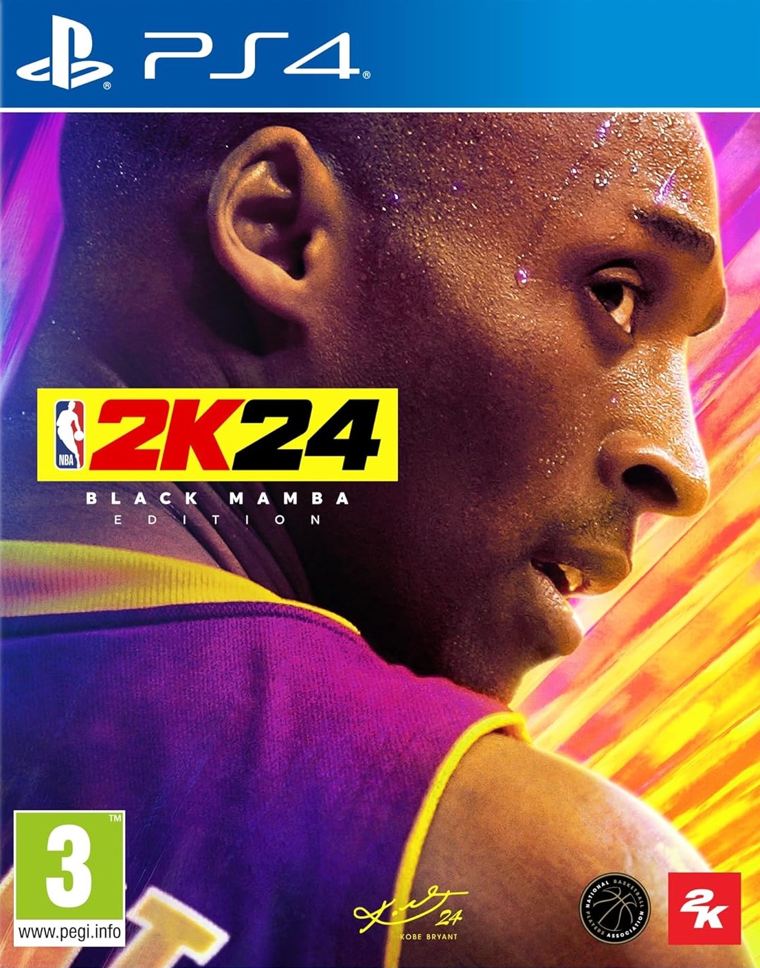 PS4 NBA 2K24 Black Mamba Edition cover