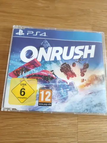 PS4 Onrush Promotional Copy cover