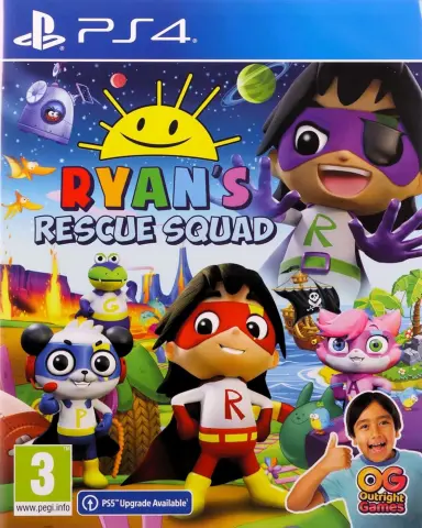 PS4 Ryan's Rescue Squad cover