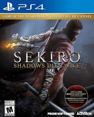 PS4 Sekiro: Shadows Die Twice Game of the Year Edition