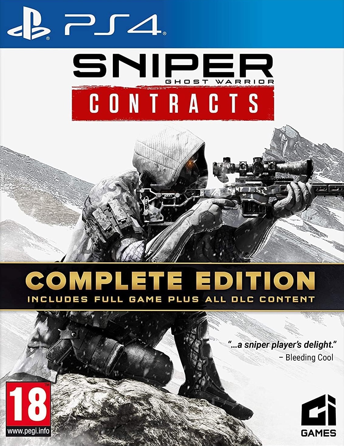 PS4 Sniper Ghost Warrior Contracts Complete Edition обложки