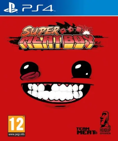 PS4 Super Meat Boy обложки