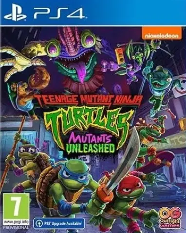 PS4 Teenage Mutant Ninja Turtles: Mutants Unleashed kaas