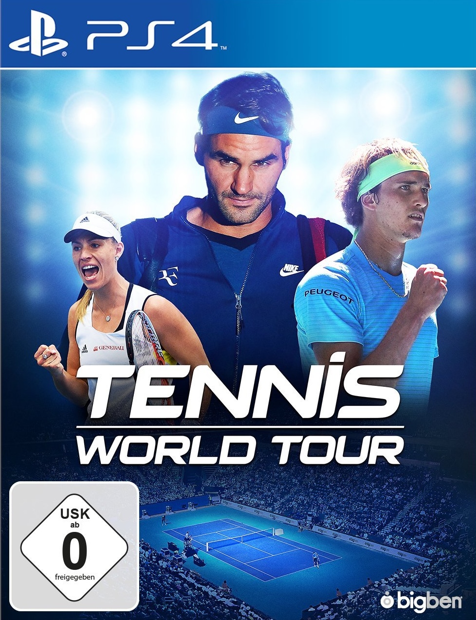 PS4 Tennis World Tour обложки