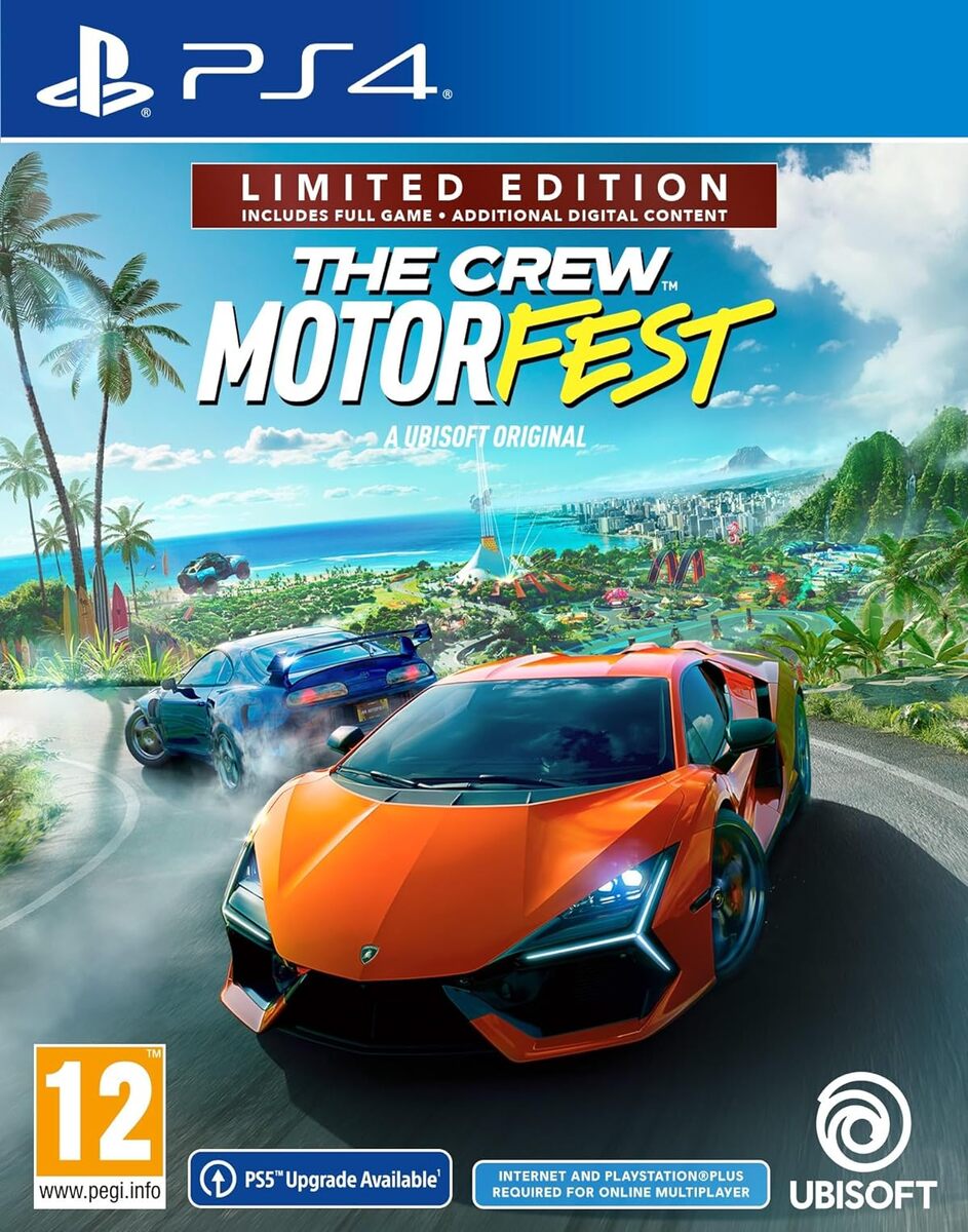 PS4 The Crew Motorfest Limited Edition обложки