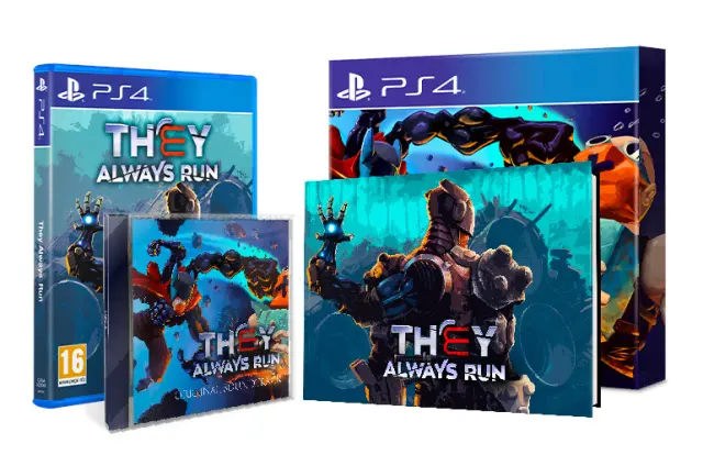 PS4 They Always Run Collector's Edition cover