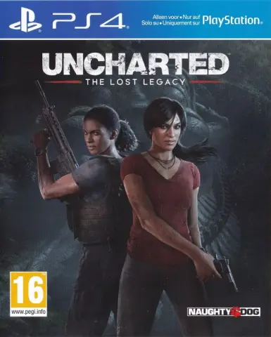 PS4 Uncharted: The Lost Legacy обложки