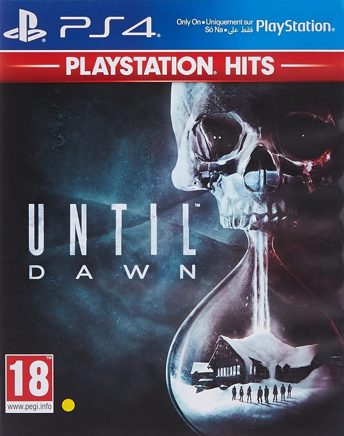 PS4 Until Dawn kaas