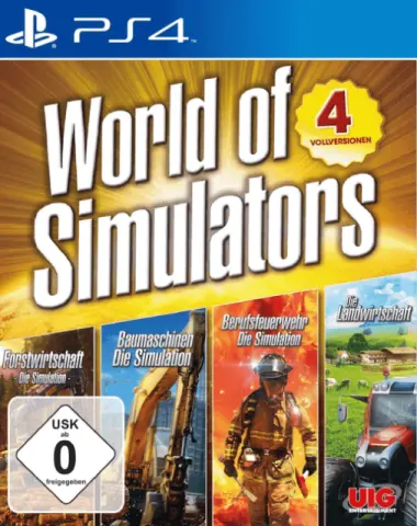 PS4 World of Simulators - 4 Game Bundle kaas